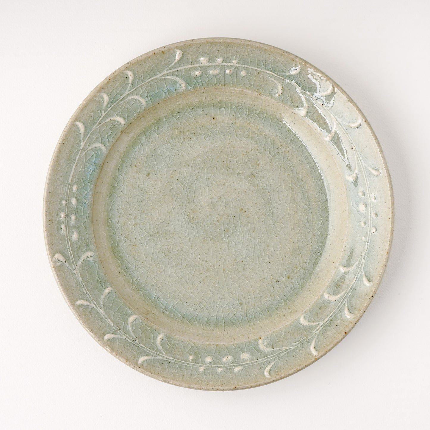 平皿 7寸(約21cm) イッチン 半磁器 B