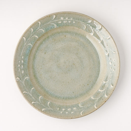 平皿 7寸(約21cm) イッチン 半磁器 B