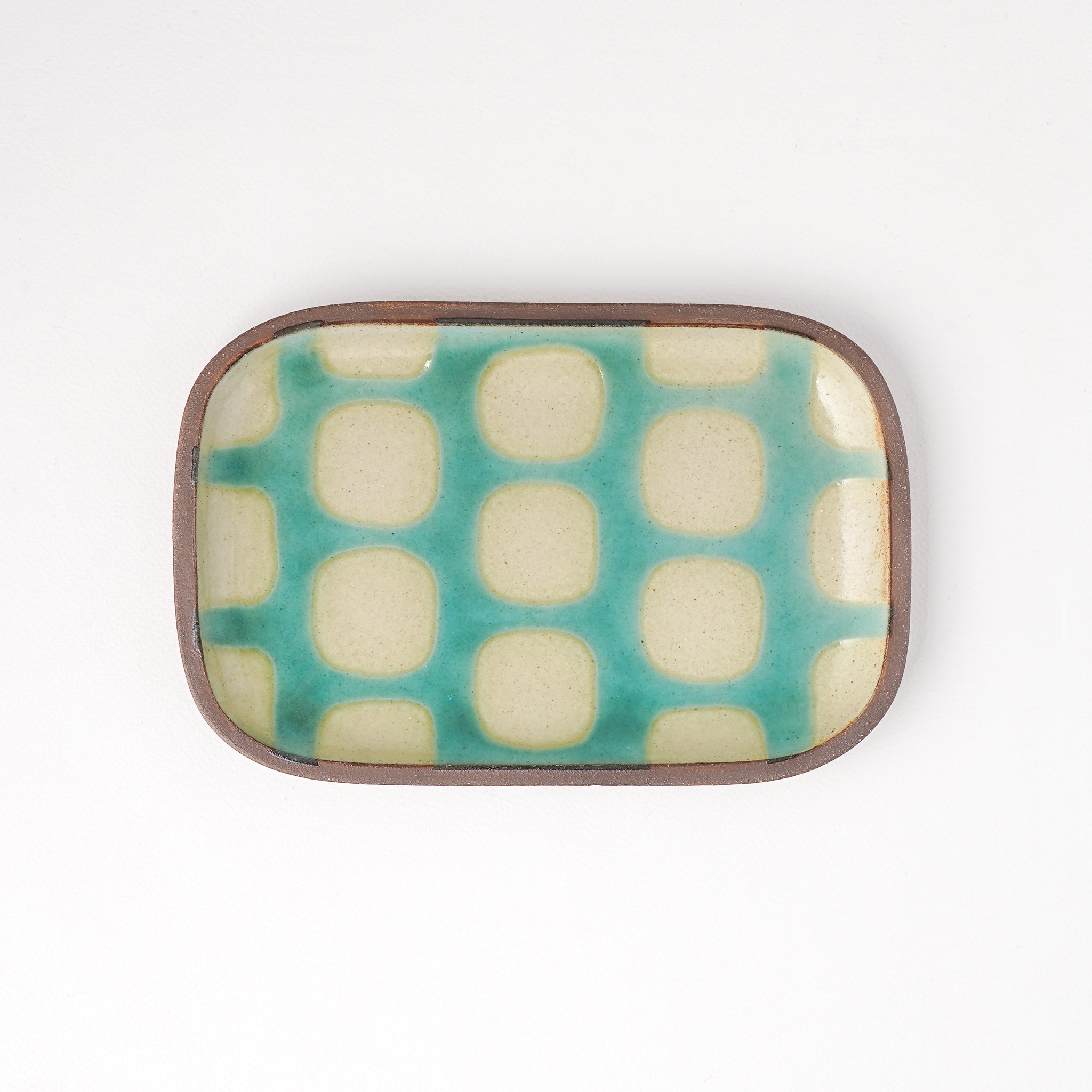 一翠窯 角皿 小 BG – mono+iku 育む、暮らしの道具店