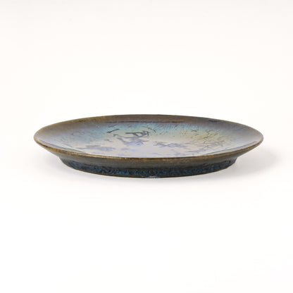 皿 5寸(約15cm) 青 C