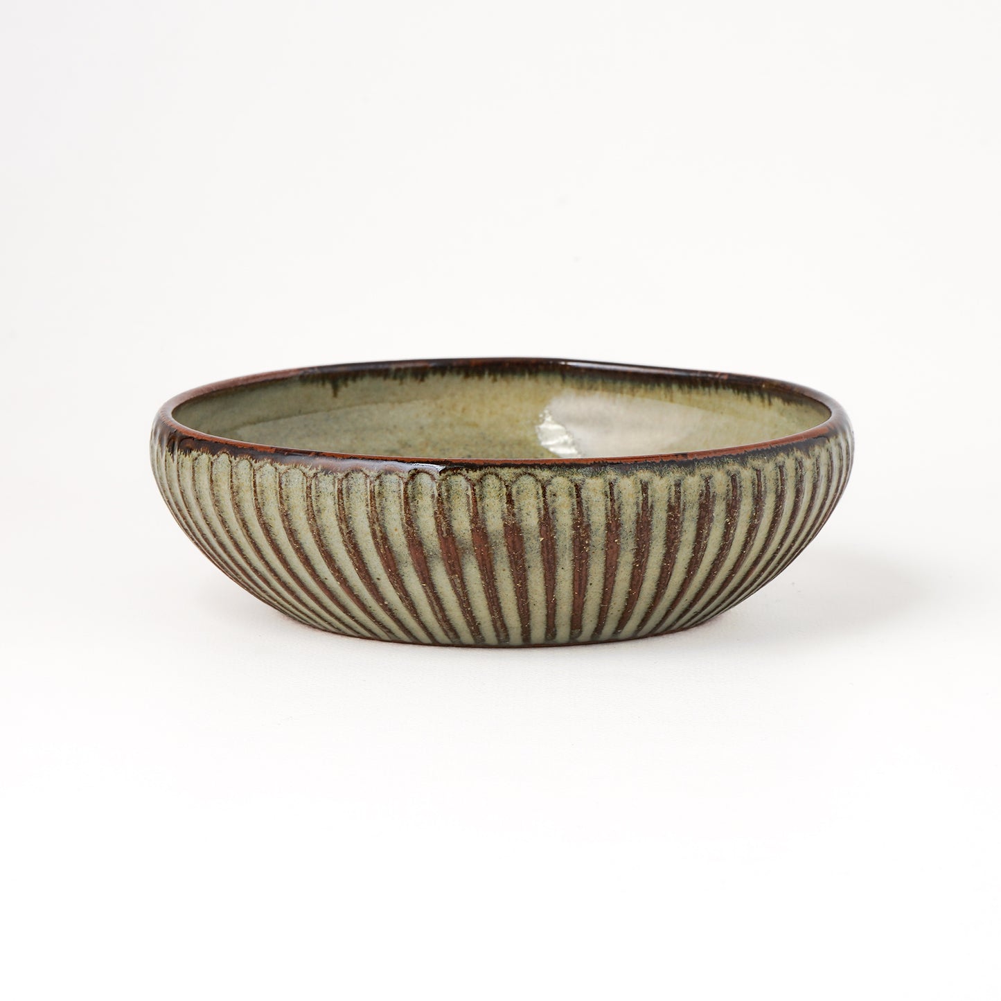 カレー皿 5寸(約15cm) キビ白 C