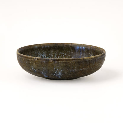 丸鉢 約14.5cm 艶消し 青 C