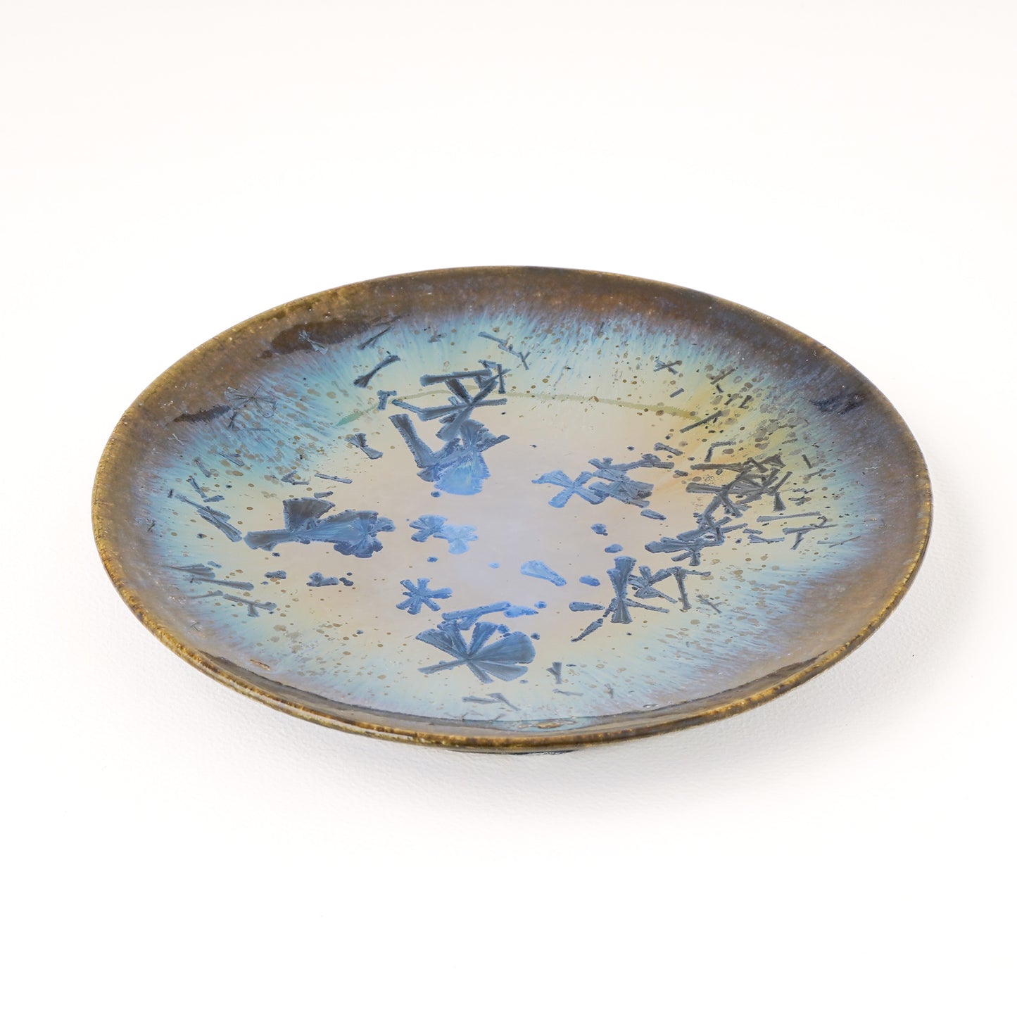 皿 5寸(約15cm) 青 C