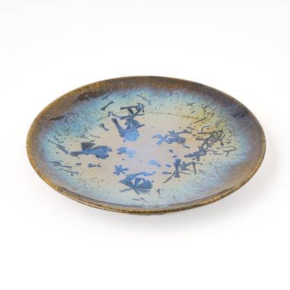 皿 5寸(約15cm) 青 C