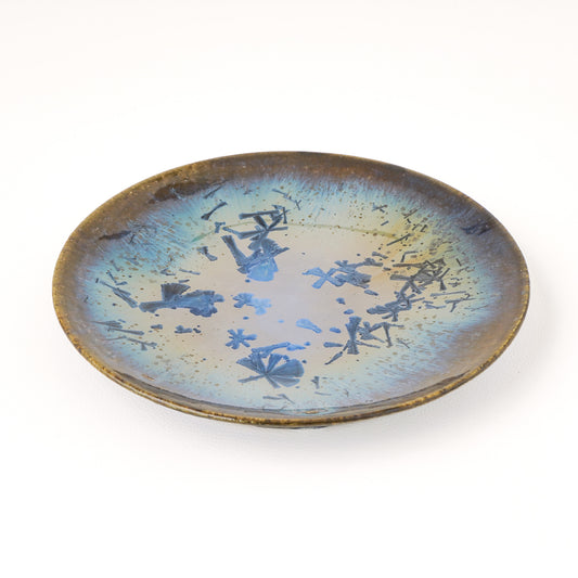 皿 5寸(約15cm) 青 C