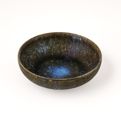 丸鉢 約14.5cm 艶消し 青 C