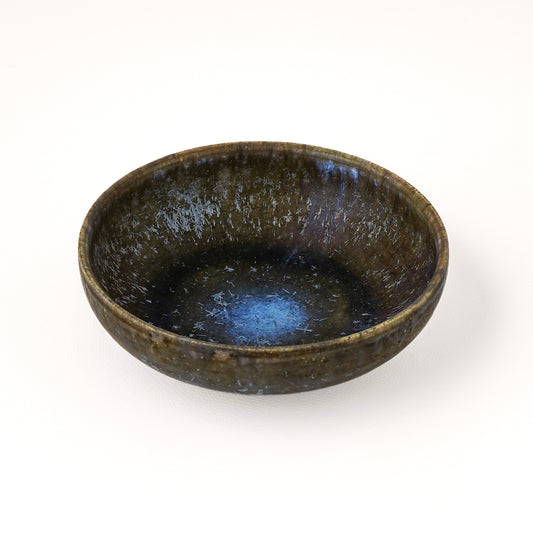 丸鉢 約14.5cm 艶消し 青 C