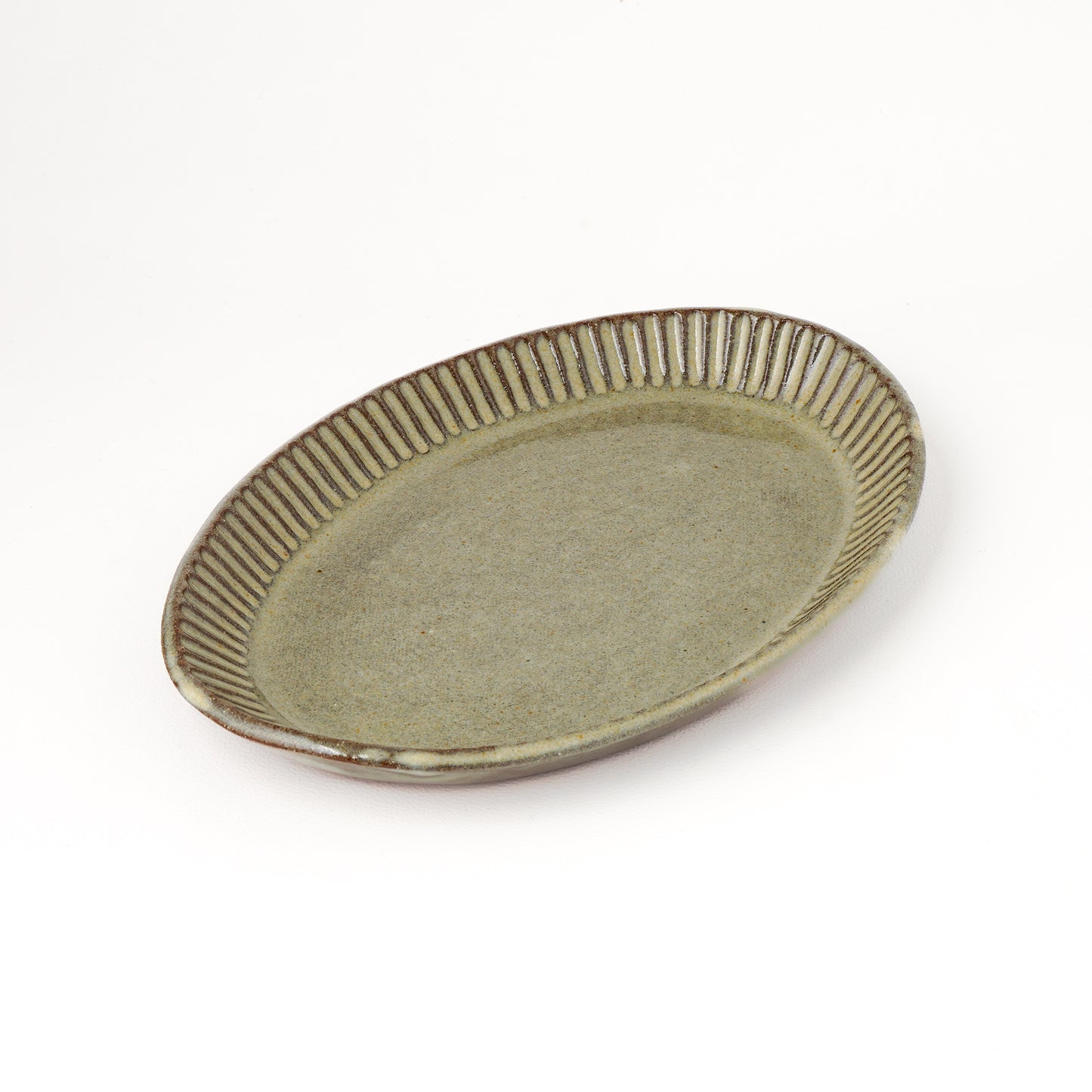 オーバルプレート 約17cm×約24cm C