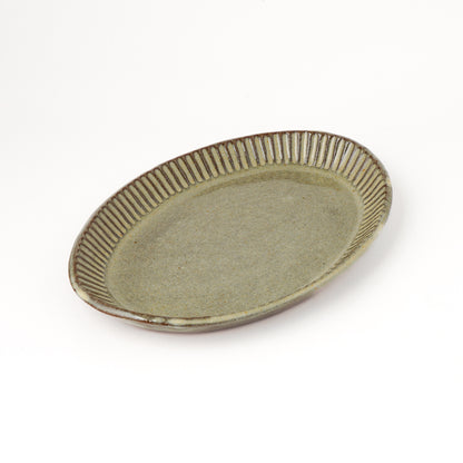 オーバルプレート 約17cm×約24cm C