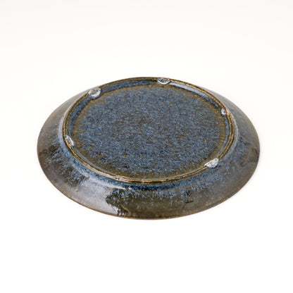 皿 5寸(約15cm) 青 C