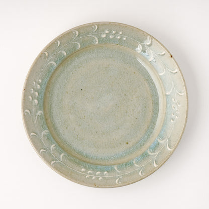 平皿 7寸(約21cm) イッチン 半磁器 C