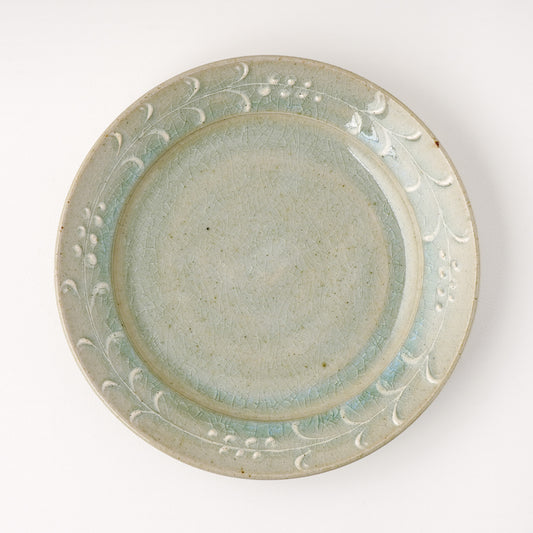 平皿 7寸(約21cm) イッチン 半磁器 C