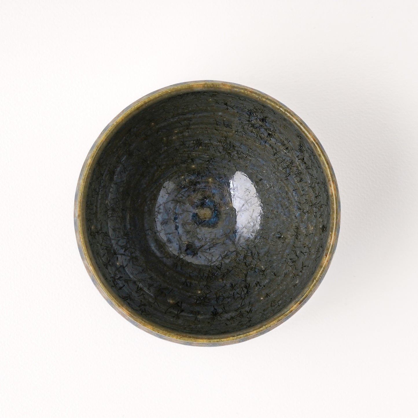 汲み出し(湯呑み) 約220ml 艶消し 青 C