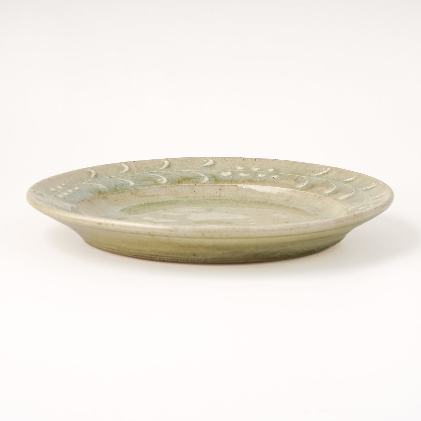 平皿 7寸(約21cm) イッチン 半磁器 D
