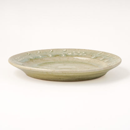 平皿 7寸(約21cm) イッチン 半磁器 D