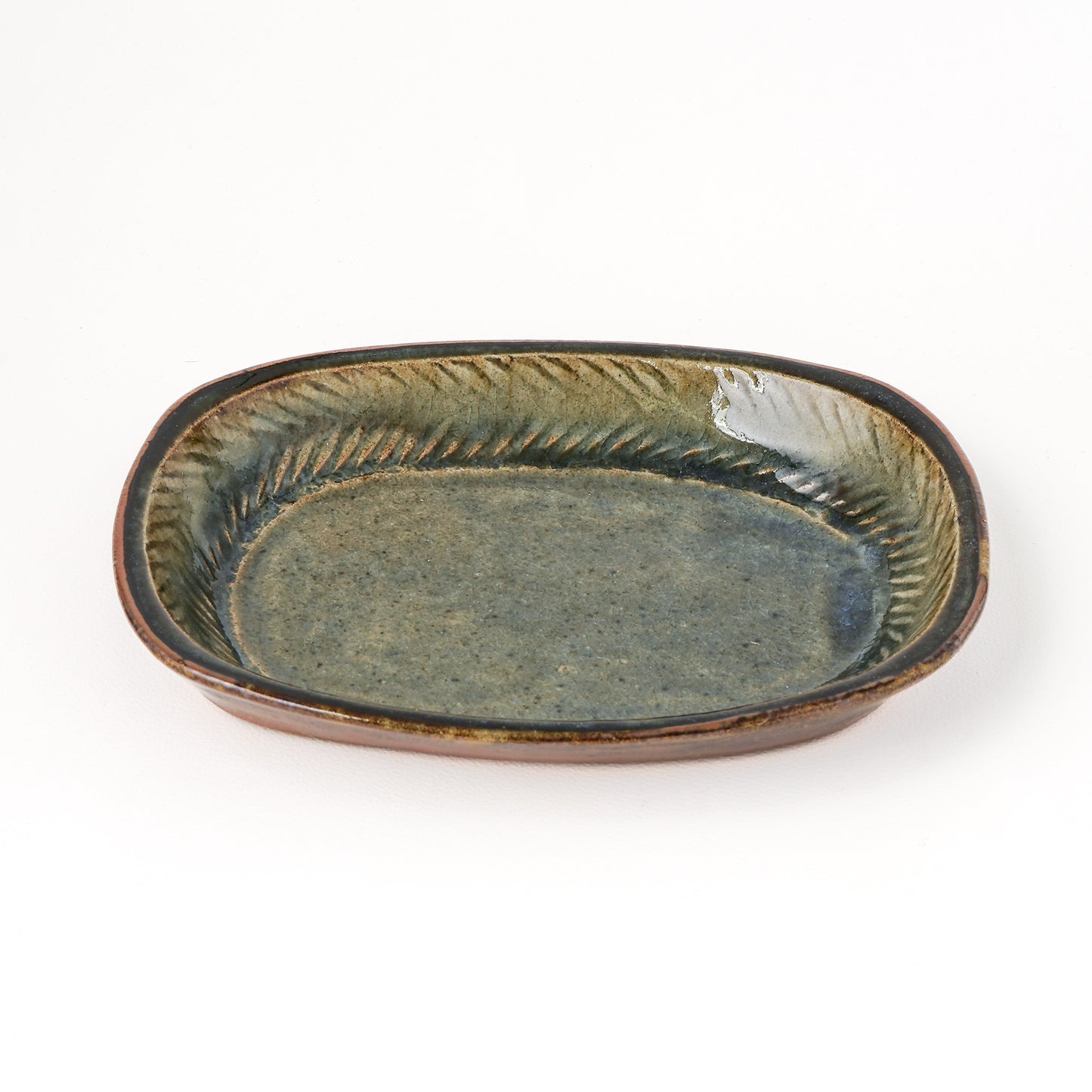 長方皿 中(約19.5cm×約15.5cm) D