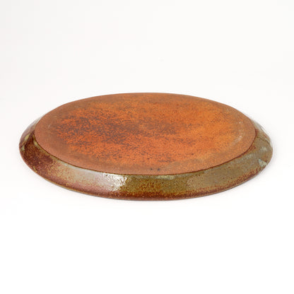 オーバルプレート 約17cm×約24cm D