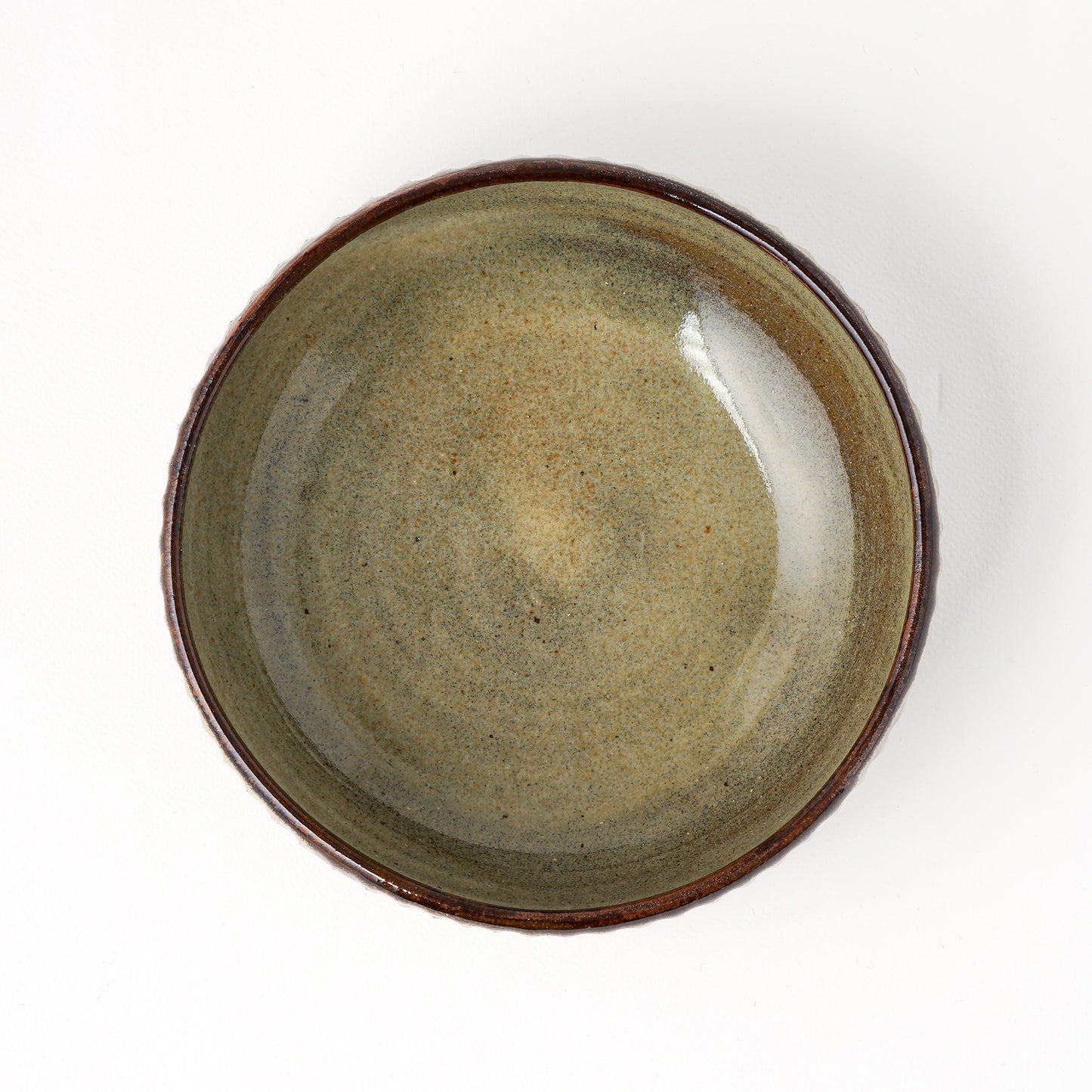 カレー皿 5寸(約15cm) キビ白 D