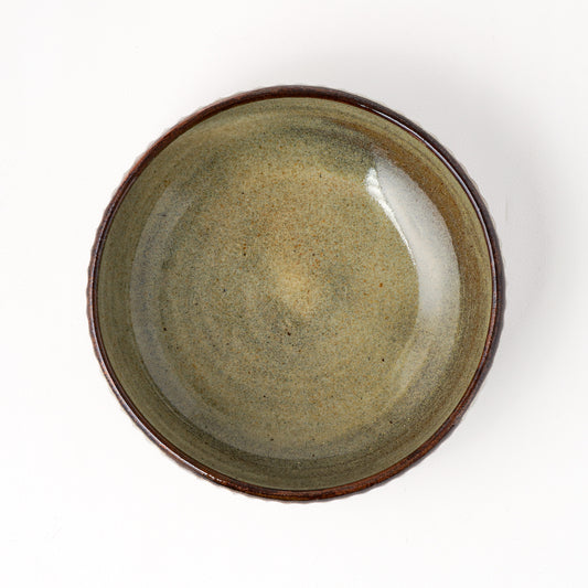 カレー皿 5寸(約15cm) キビ白 D