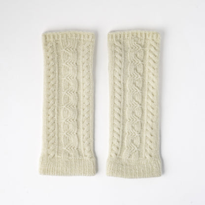 あったかデミグローブ フリーサイズ オフホワイト