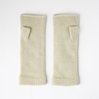 あったかデミグローブ フリーサイズ オフホワイト