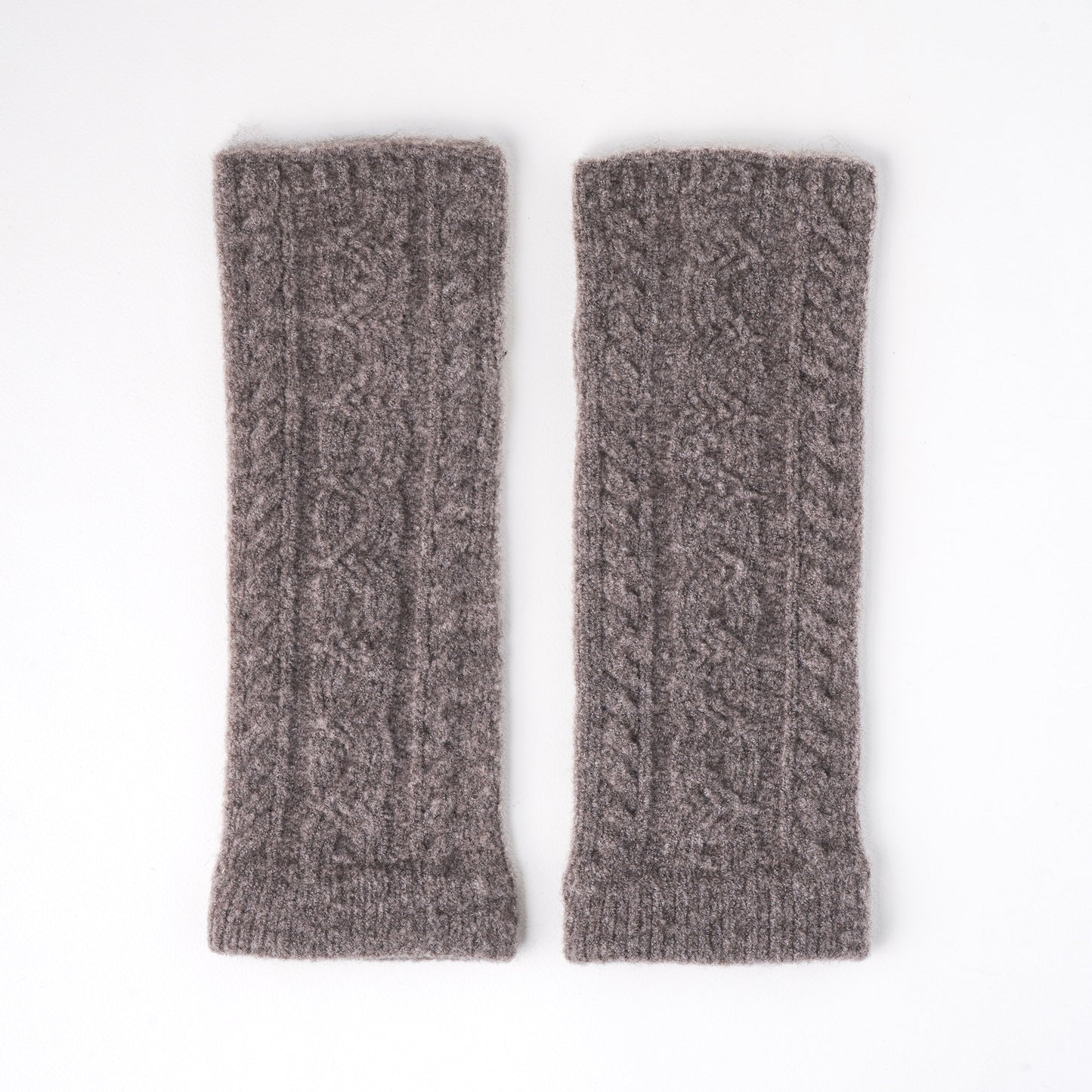 あったかデミグローブ フリーサイズ 杢シルバーグレー