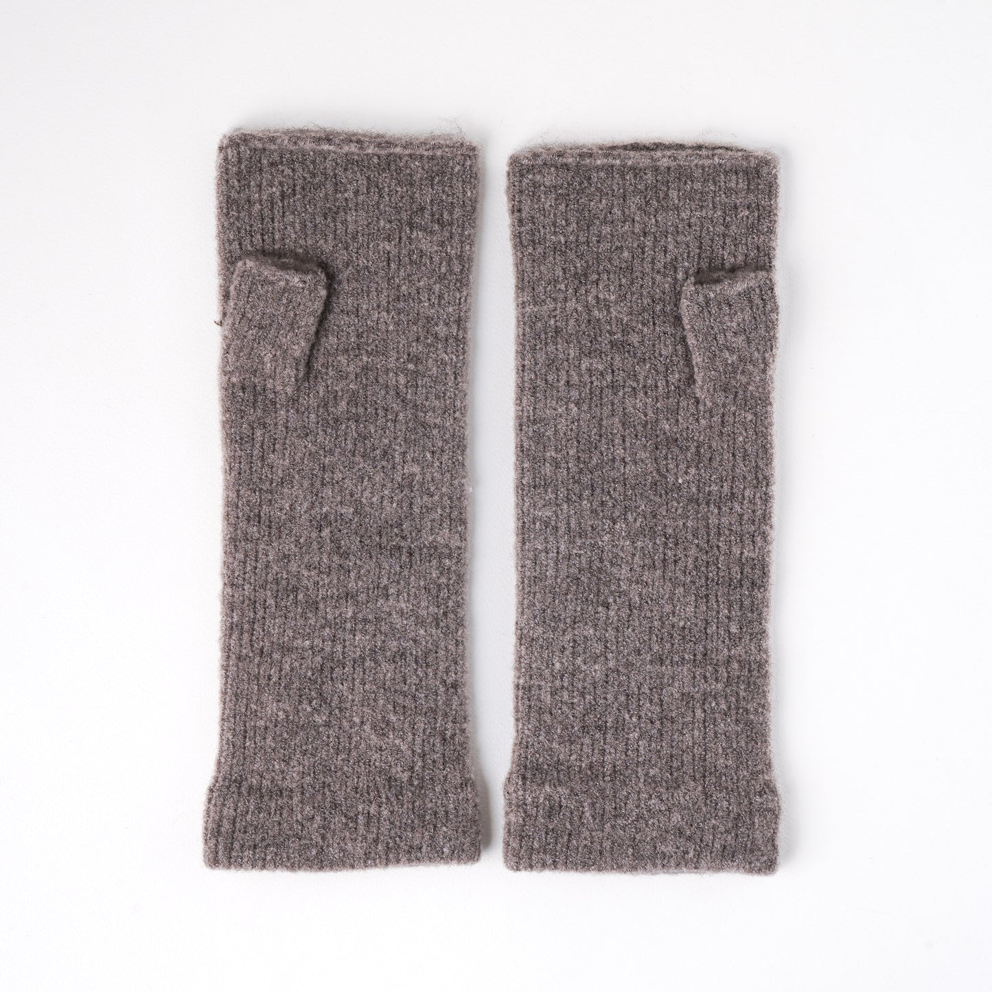 あったかデミグローブ フリーサイズ 杢シルバーグレー