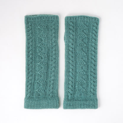 あったかデミグローブ フリーサイズ 杢ミント