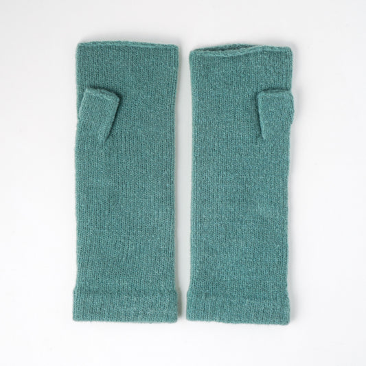 あったかデミグローブ フリーサイズ 杢ミント