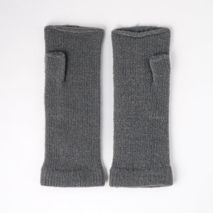 あったかデミグローブ フリーサイズ チャコール