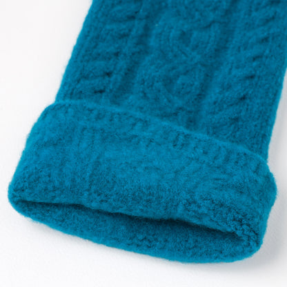 あったかデミグローブ フリーサイズ インクブルー