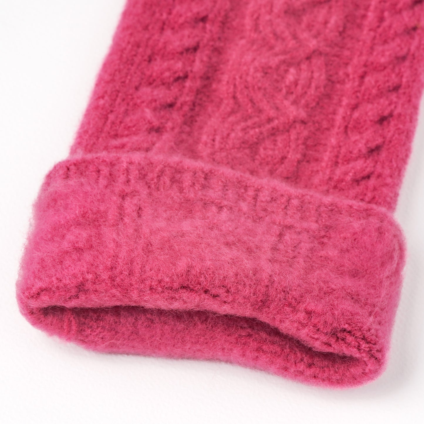 あったかデミグローブ フリーサイズ ローズピンク