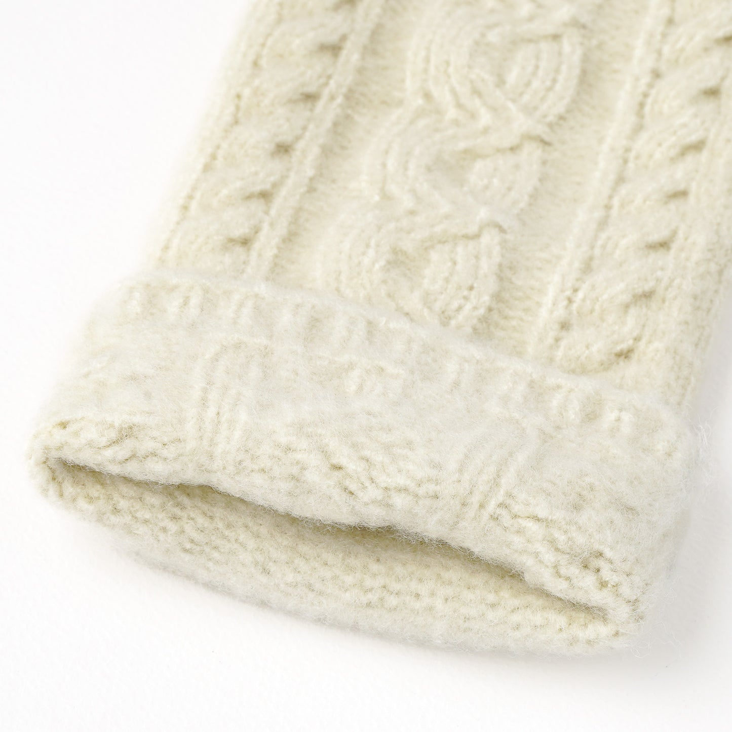 あったかデミグローブ フリーサイズ オフホワイト