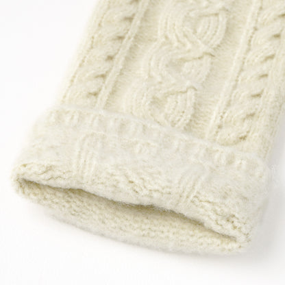 あったかデミグローブ フリーサイズ オフホワイト