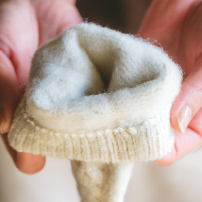 あったかデミグローブ フリーサイズ 杢ミント