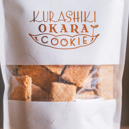 倉敷おからクッキー もち粉バター黒ごまきなこ 140g