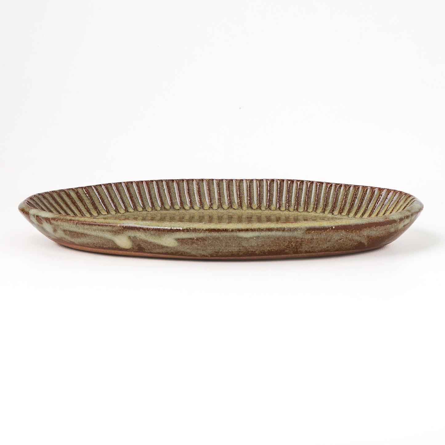 オーバルプレート 約17cm×約24cm E