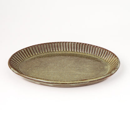 オーバルプレート 約17cm×約24cm E