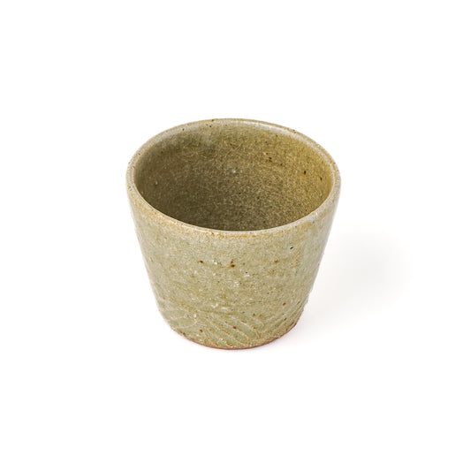 フリーカップ 約 220ml 原土 縄紋 灰 E