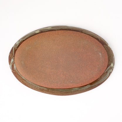 オーバルプレート 約17cm×約24cm E