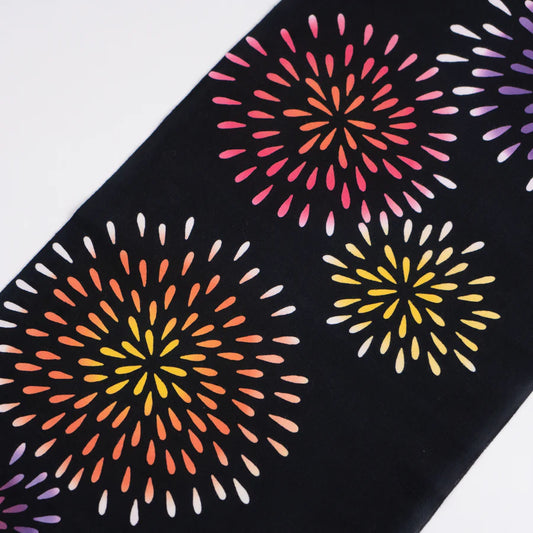 てぬぐい 宵花火 ぼかし