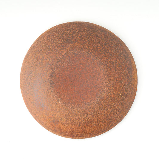 チャンプルー皿 小(約18cm) 赤絵 M