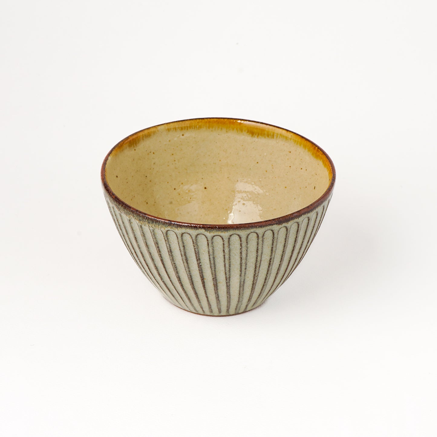 カフェボウル M(約13cm) キビ白 A