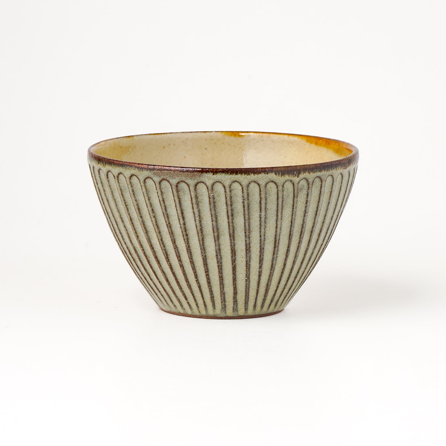 カフェボウル M(約13cm) キビ白 B