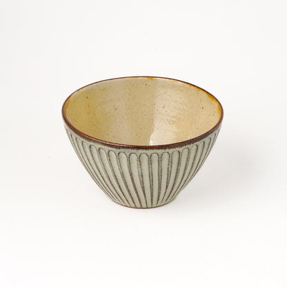 カフェボウル M(約13cm) キビ白 D