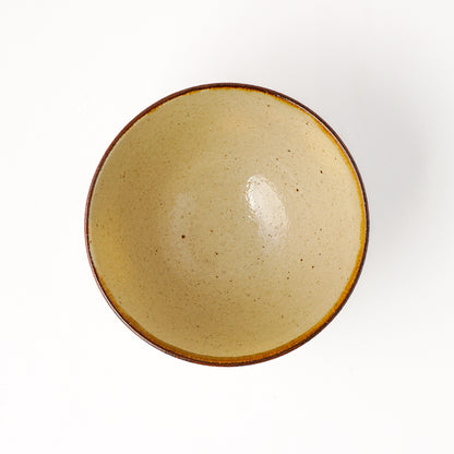 カフェボウル M(約13cm) キビ白 D