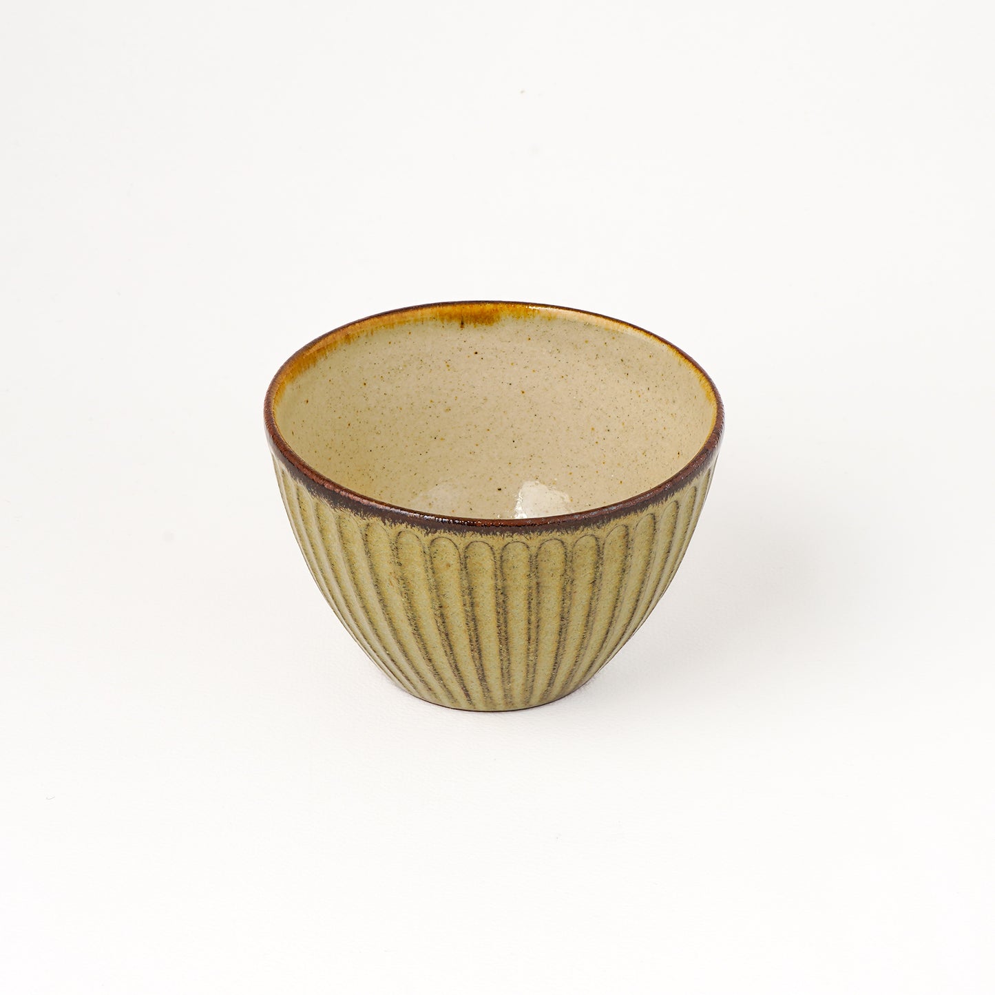 カフェボウル S(約10.5cm) キビ白 A