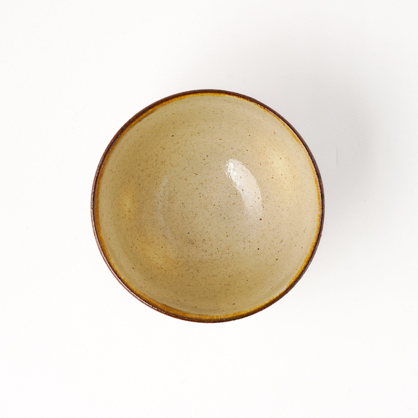 カフェボウル S(約10.5cm) キビ白 A