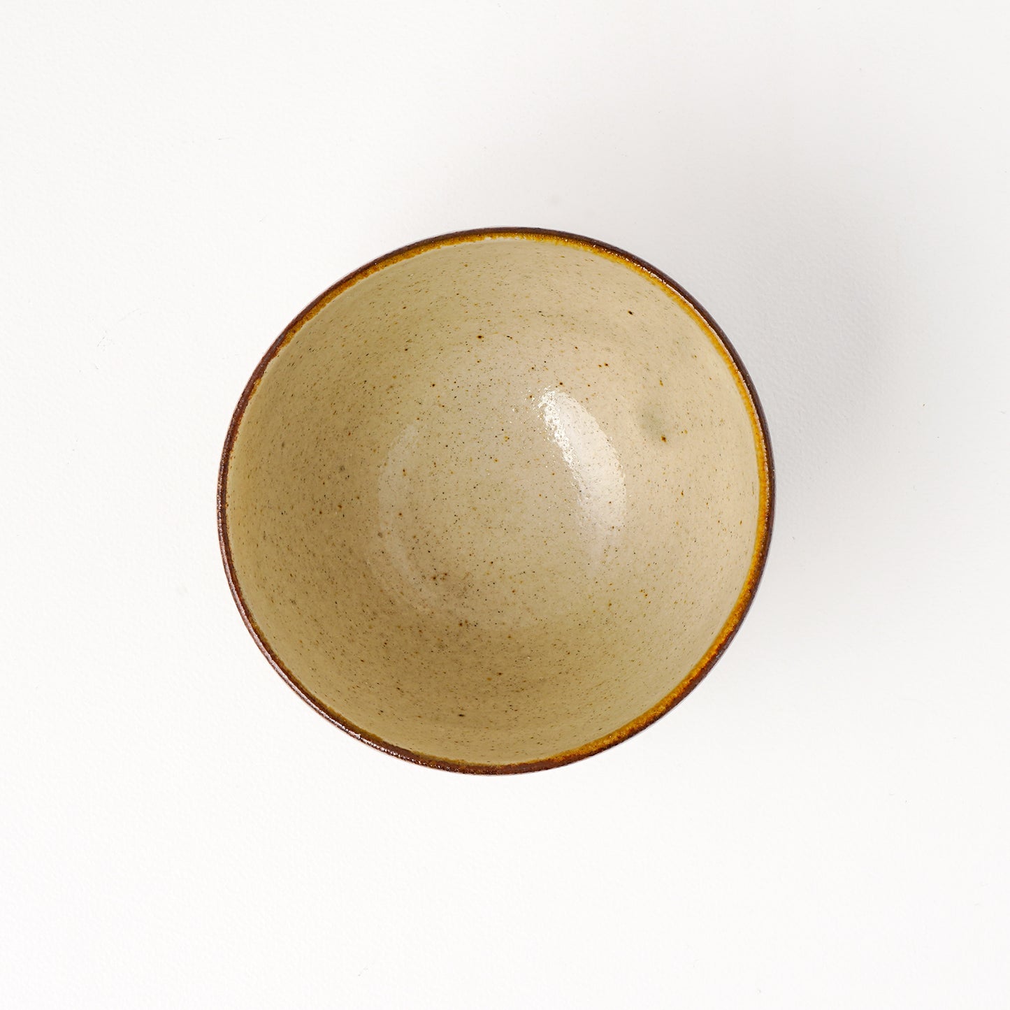 カフェボウル S(約10.5cm) キビ白 B