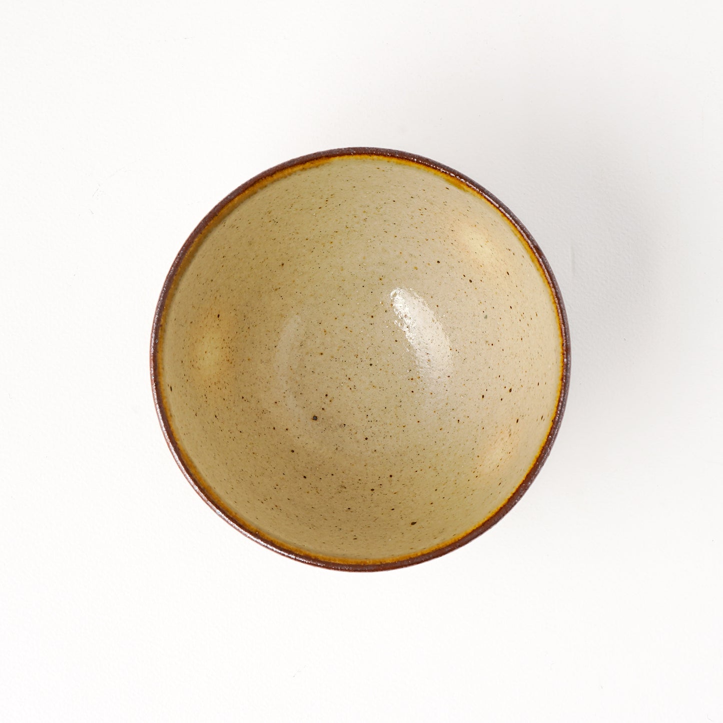 カフェボウル S(約10.5cm) キビ白 D